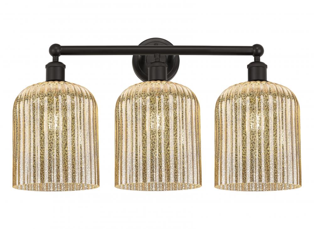 Bridal Veil - 3 Light - 23 inch - Oil Rubbed Bronze - Bath Vanity Light