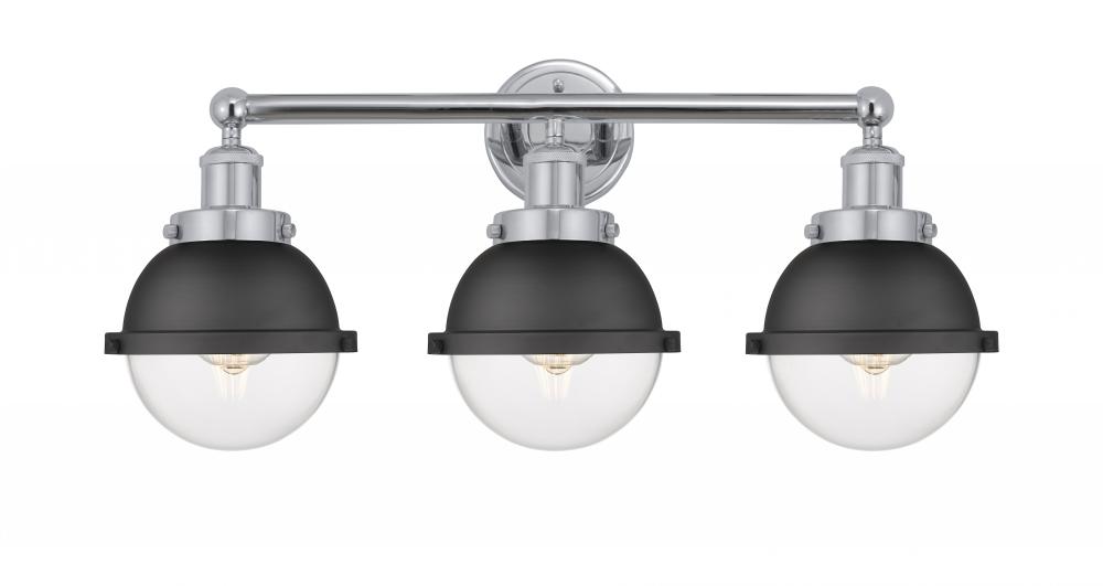 Edison - 3 Light - 25 inch - Polished Chrome - Bath Vanity Light