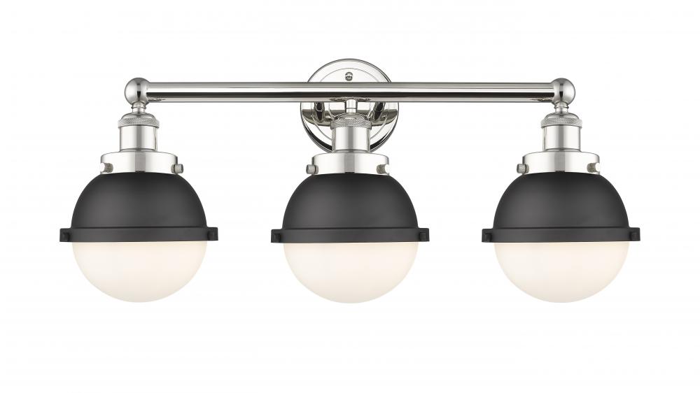 Edison - 3 Light - 25 inch - Polished Nickel - Bath Vanity Light