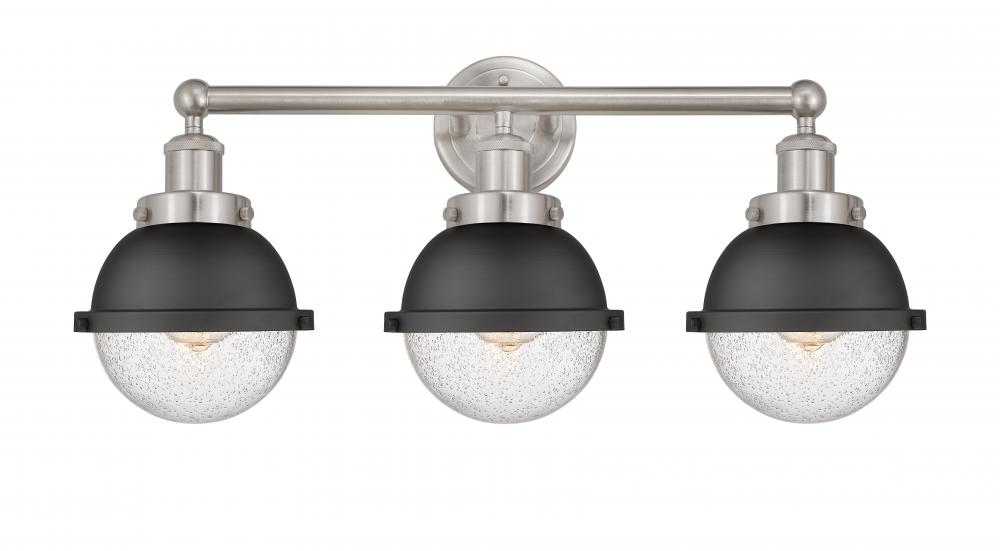 Edison - 3 Light - 25 inch - Satin Nickel - Bath Vanity Light