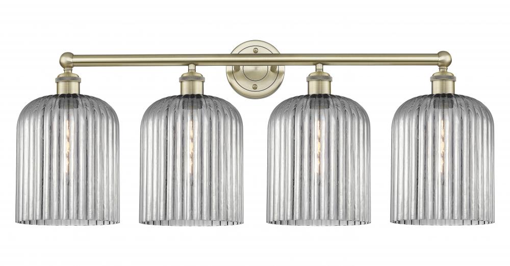 Bridal Veil - 4 Light - 32 inch - Antique Brass - Bath Vanity Light