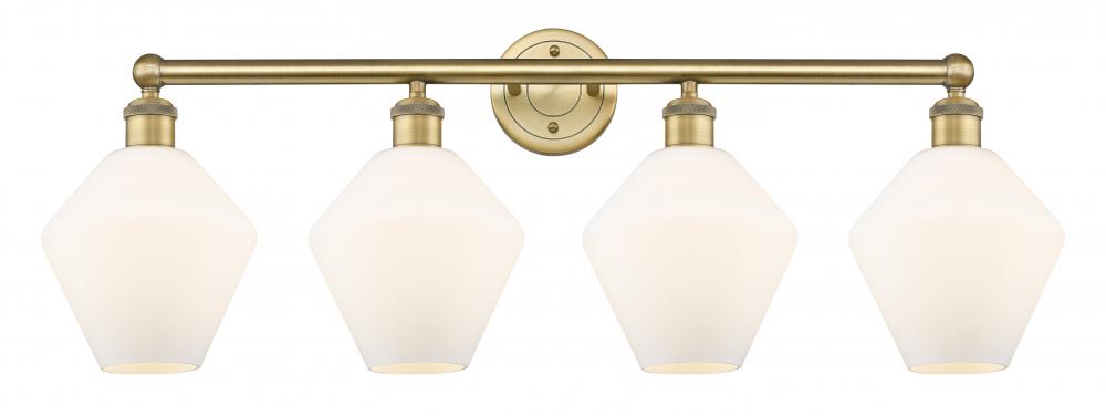 Cindyrella - 4 Light - 35 inch - Brushed Brass - Bath Vanity Light
