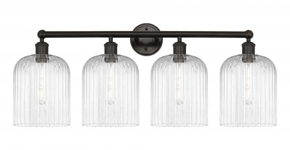 Bridal Veil - 4 Light - 32 inch - Oil Rubbed Bronze - Bath Vanity Light