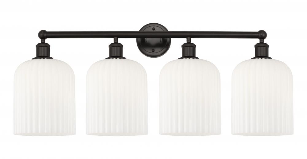 Bridal Veil - 4 Light - 32 inch - Oil Rubbed Bronze - Bath Vanity Light