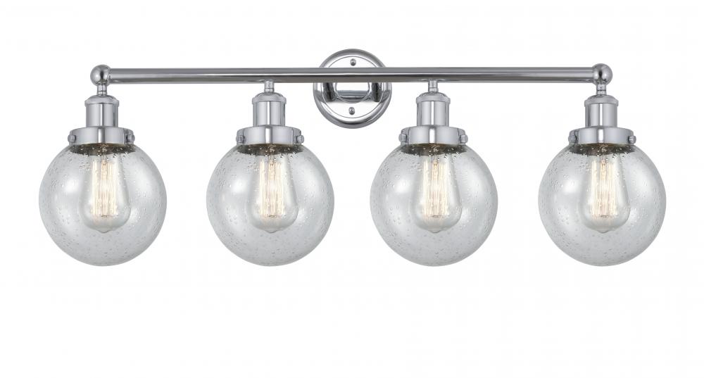 Beacon - 4 Light - 33 inch - Polished Chrome - Bath Vanity Light
