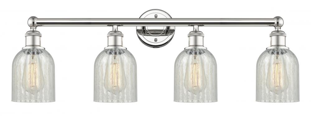 Caledonia - 4 Light - 32 inch - Polished Nickel - Bath Vanity Light