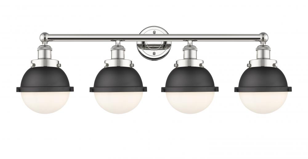 Edison - 4 Light - 34 inch - Polished Nickel - Bath Vanity Light