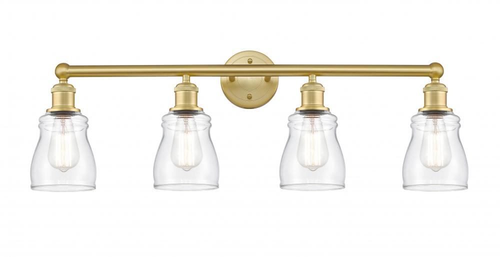 Ellery - 4 Light - 32 inch - Satin Gold - Bath Vanity Light