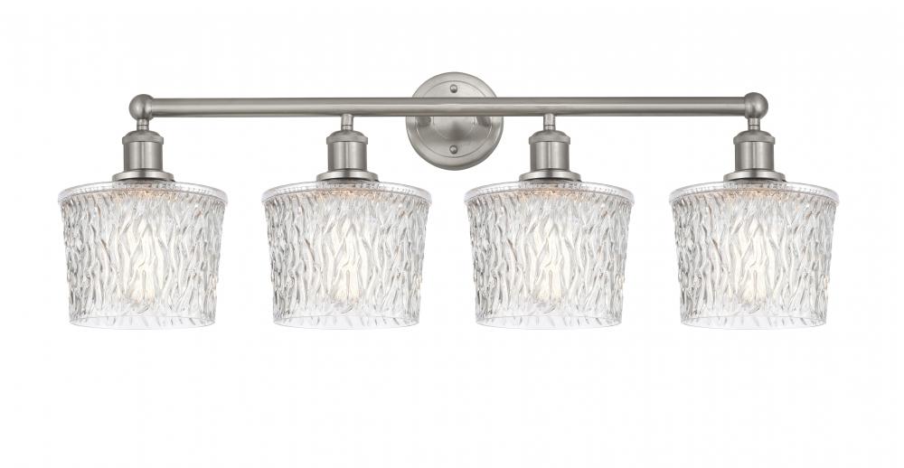 Niagara - 4 Light - 34 inch - Brushed Satin Nickel - Bath Vanity Light