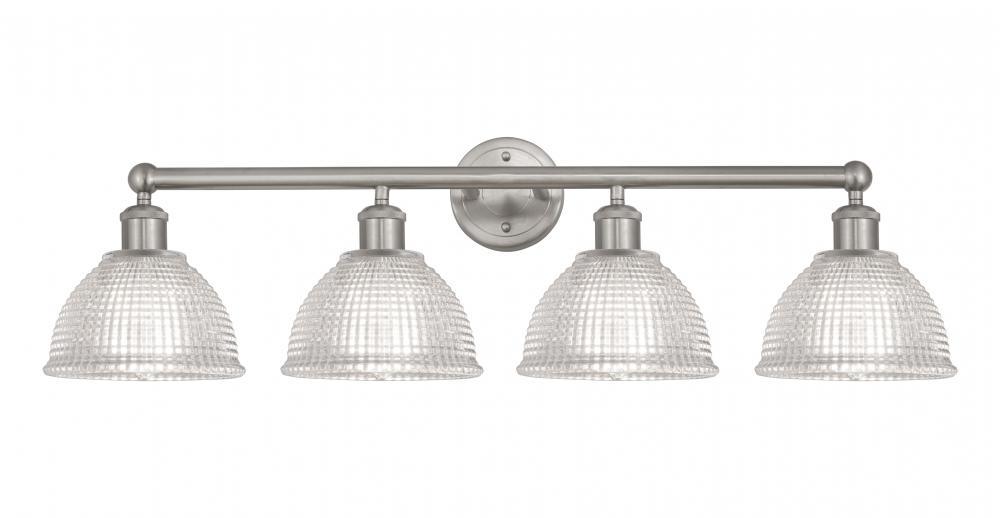 Arietta - 4 Light - 35 inch - Brushed Satin Nickel - Bath Vanity Light