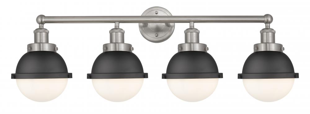 Edison - 4 Light - 34 inch - Satin Nickel - Bath Vanity Light