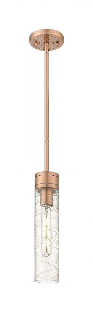 Boreas - 1 Light - 3 inch - Antique Copper - Stem Hung - Mini Pendant