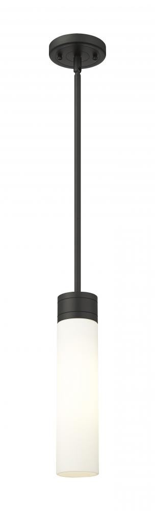 Boreas - 1 Light - 3 inch - Matte Black - Stem Hung - Mini Pendant