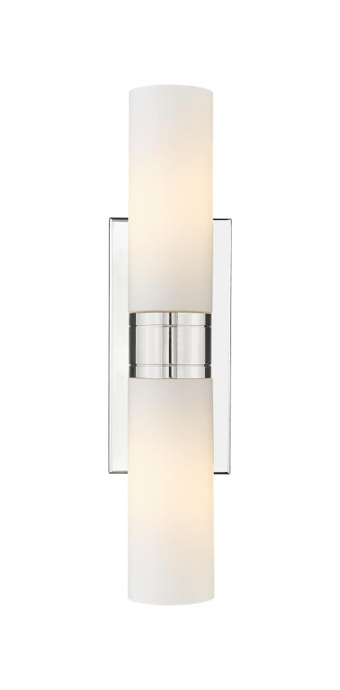 Boreas - 2 Light - 18 inch - Polished Nickel - Bath Vanity Light