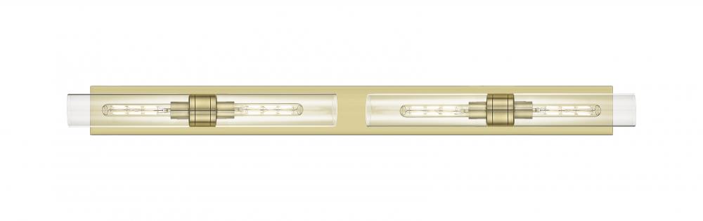 Boreas - 4 Light - 51 inch - Antique Brass - Bath Vanity Light