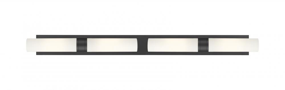 Boreas - 4 Light - 51 inch - Matte Black - Bath Vanity Light