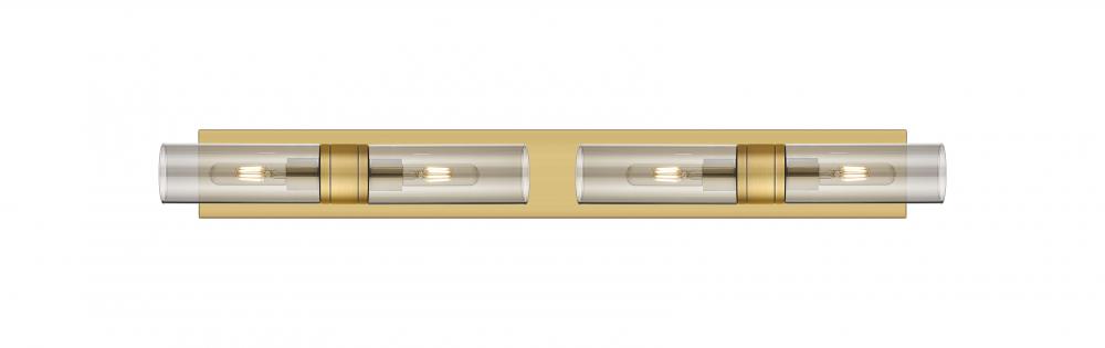 Boreas - 4 Light - 39 inch - Brushed Brass - Bath Vanity Light