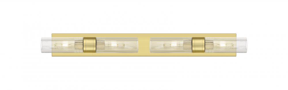 Boreas - 4 Light - 39 inch - Satin Gold - Bath Vanity Light