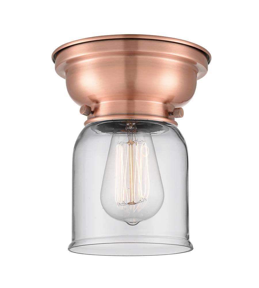 Bell - 1 Light - 6 inch - Antique Copper - Flush Mount