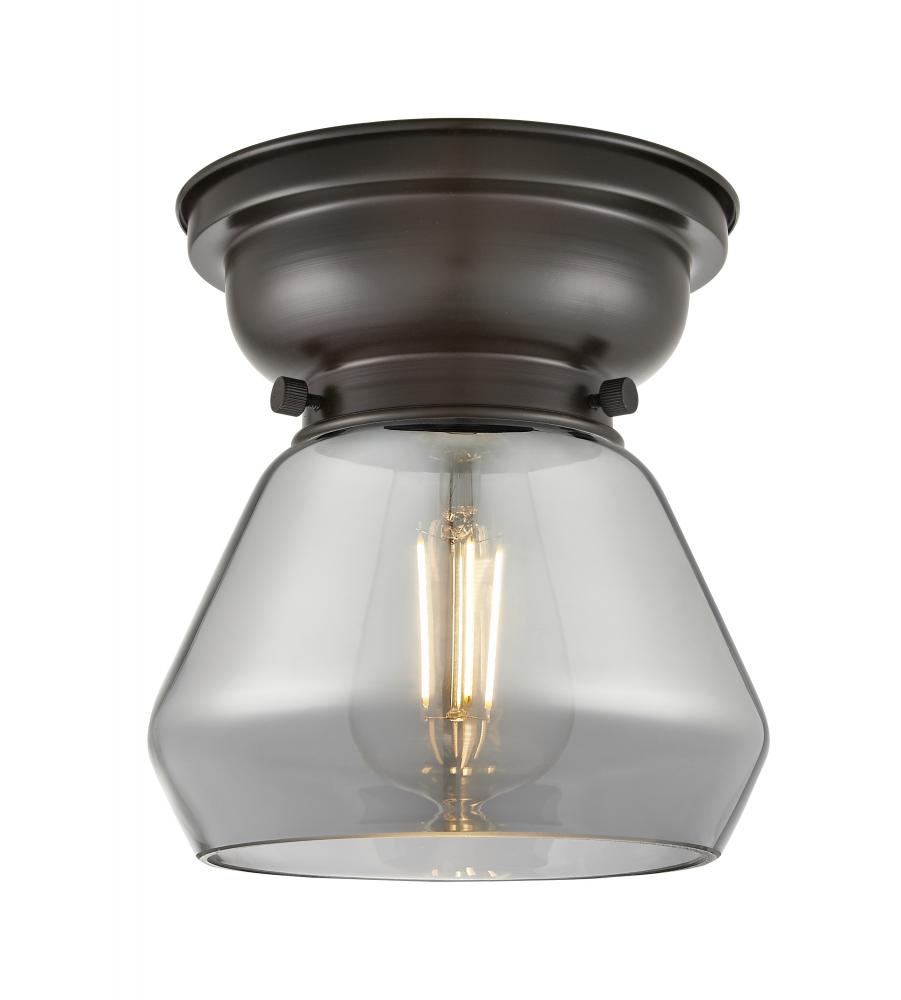 Fulton - 1 Light - 7 inch - Oil Rubbed Bronze - Flush Mount