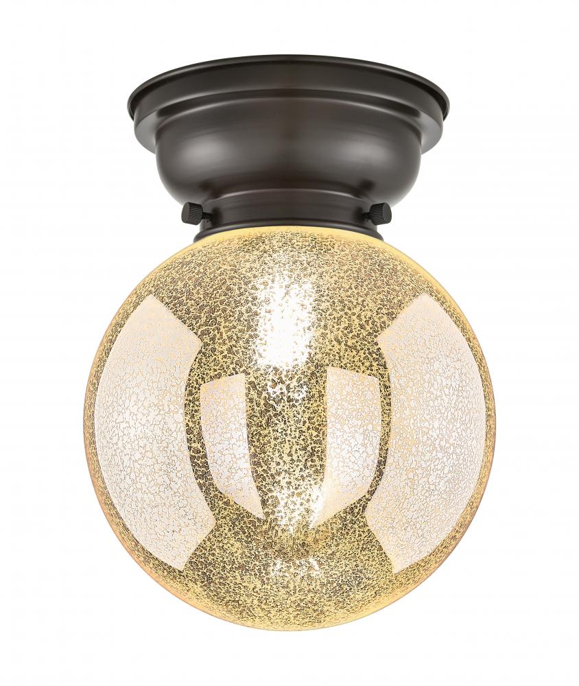 Beacon - 1 Light - 8 inch - Oil Rubbed Bronze - Flush Mount