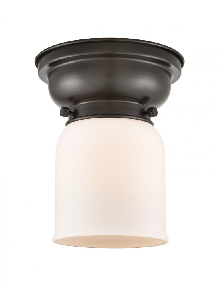 Bell - 1 Light - 6 inch - Oil Rubbed Bronze - Flush Mount
