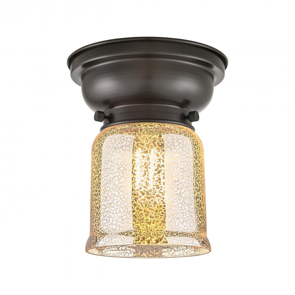 Bell - 1 Light - 6 inch - Oil Rubbed Bronze - Flush Mount