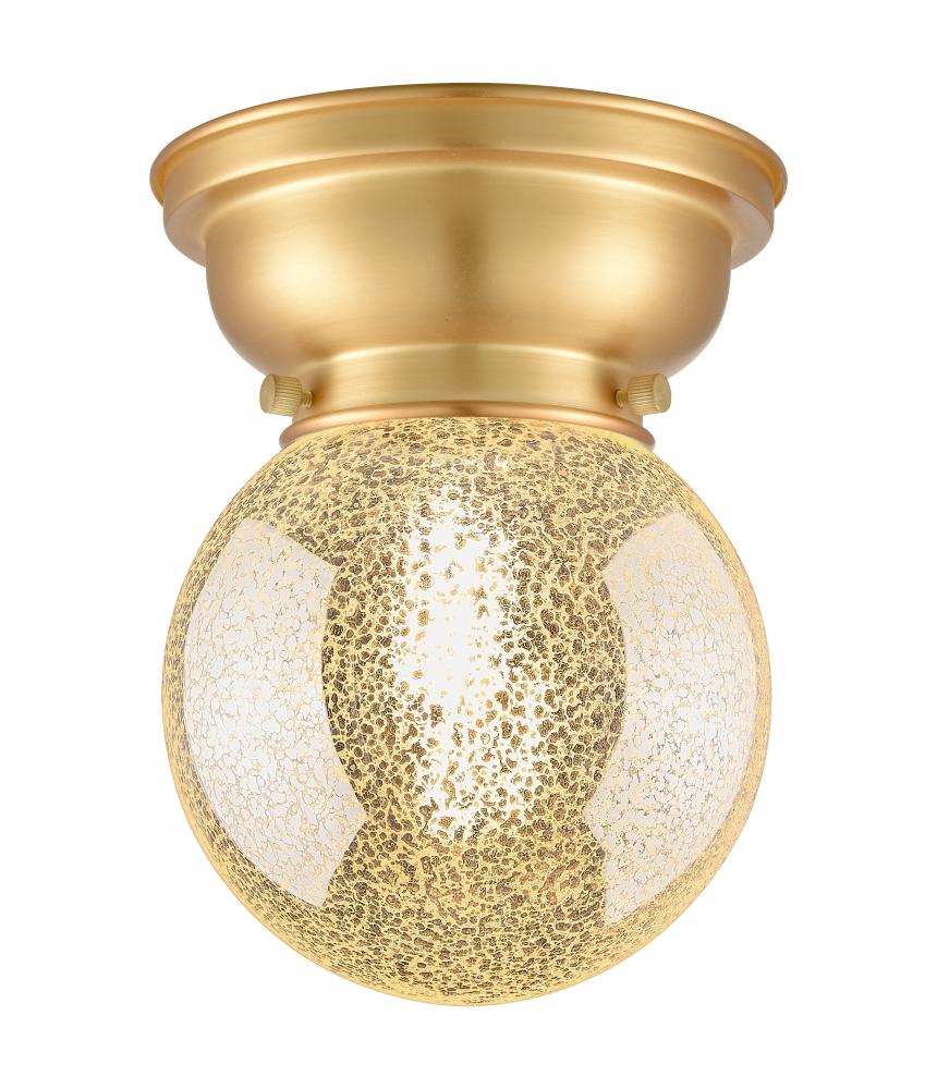 Beacon - 1 Light - 6 inch - Satin Gold - Flush Mount