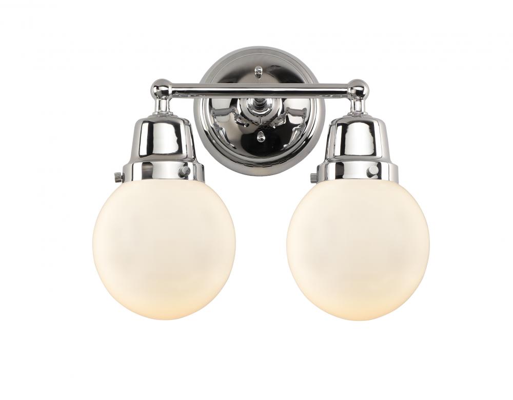 Beacon - 2 Light - 14 inch - Polished Chrome - Bath Vanity Light