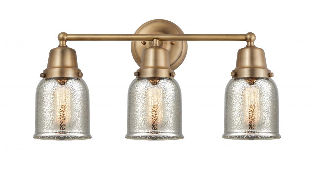 Bell - 3 Light - 21 inch - Brushed Brass - Bath Vanity Light