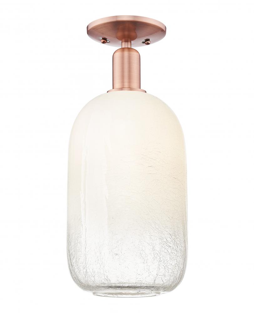 Brookhaven Cloche - 1 Light - 6 inch - Antique Copper - Semi-Flush Mount