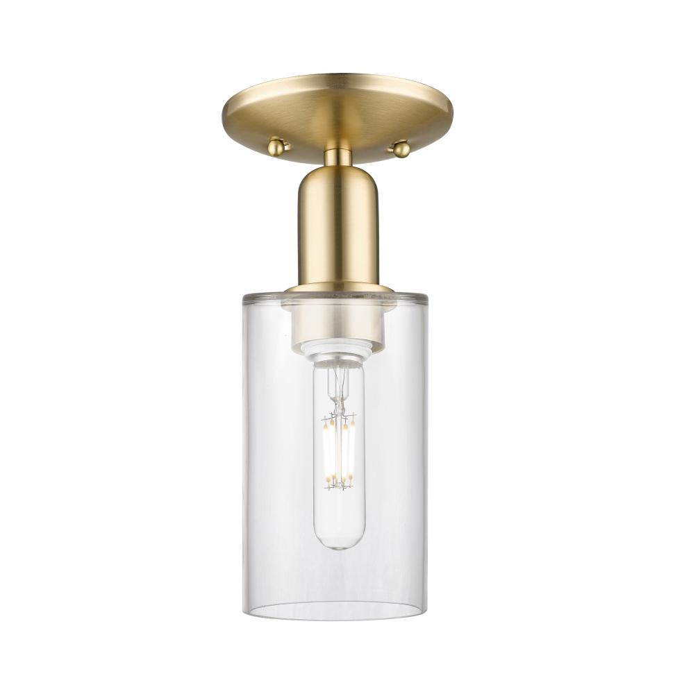 Clymer - 1 Light - 4 inch - Champagne Bronze - Semi-Flush Mount