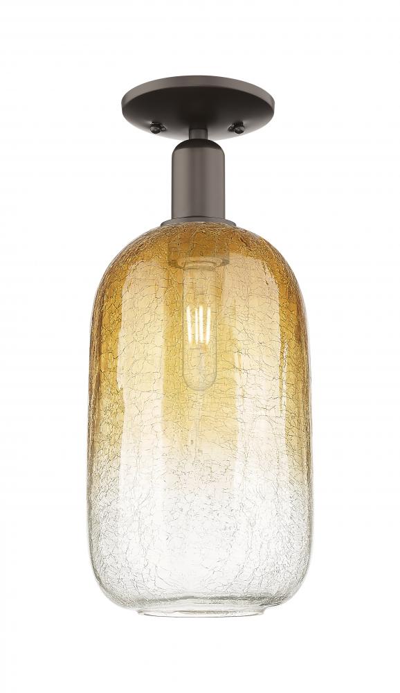 Brookhaven Cloche - 1 Light - 6 inch - Oil Rubbed Bronze - Semi-Flush Mount