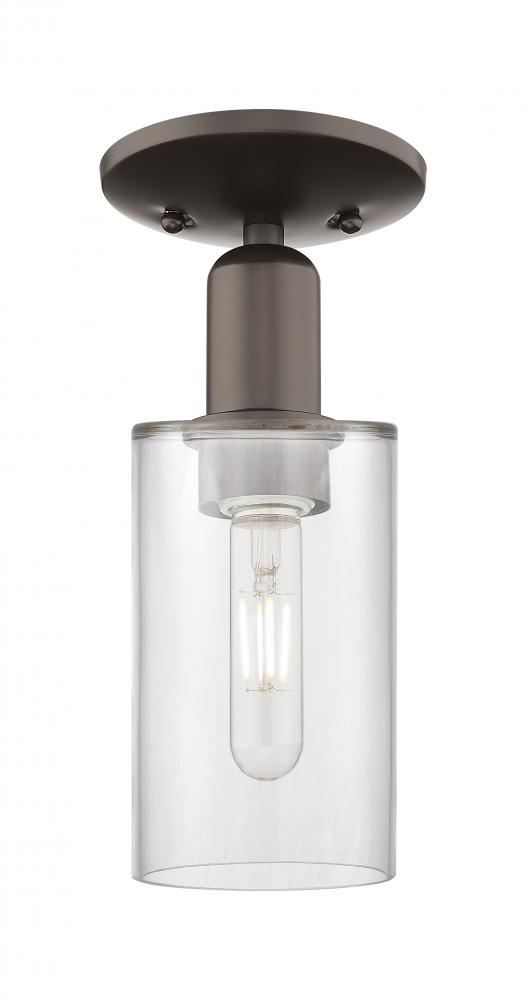 Clymer - 1 Light - 4 inch - Oil Rubbed Bronze - Semi-Flush Mount