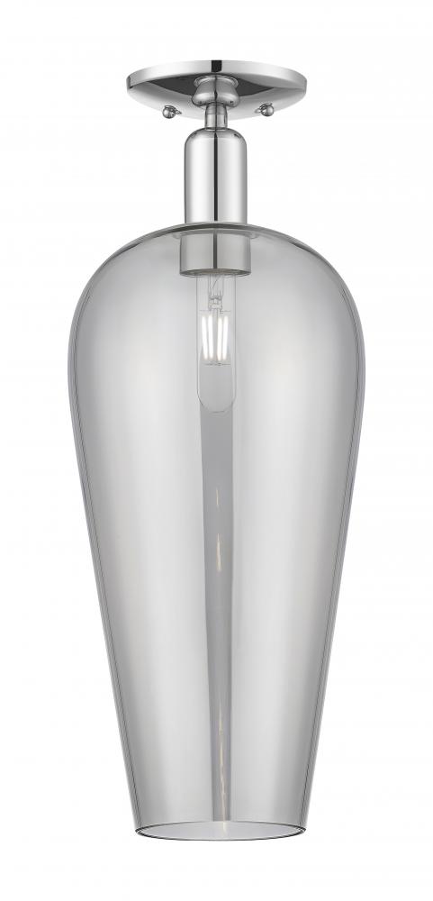 Chelsea - 1 Light - 6 inch - Polished Chrome - Semi-Flush Mount