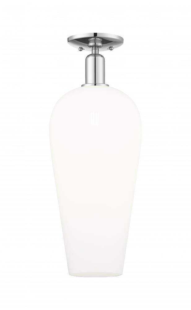 Chelsea - 1 Light - 6 inch - Polished Chrome - Semi-Flush Mount