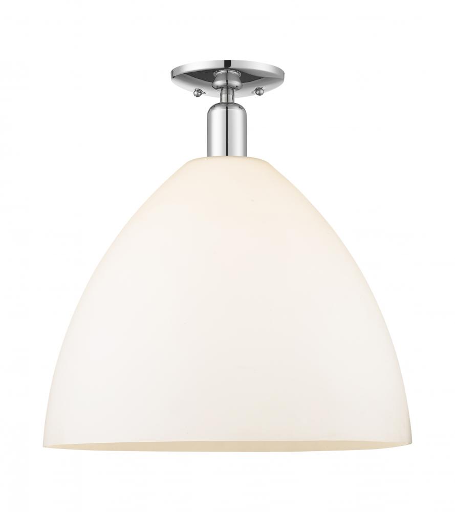 Bristol - 1 Light - 16 inch - Polished Chrome - Semi-Flush Mount