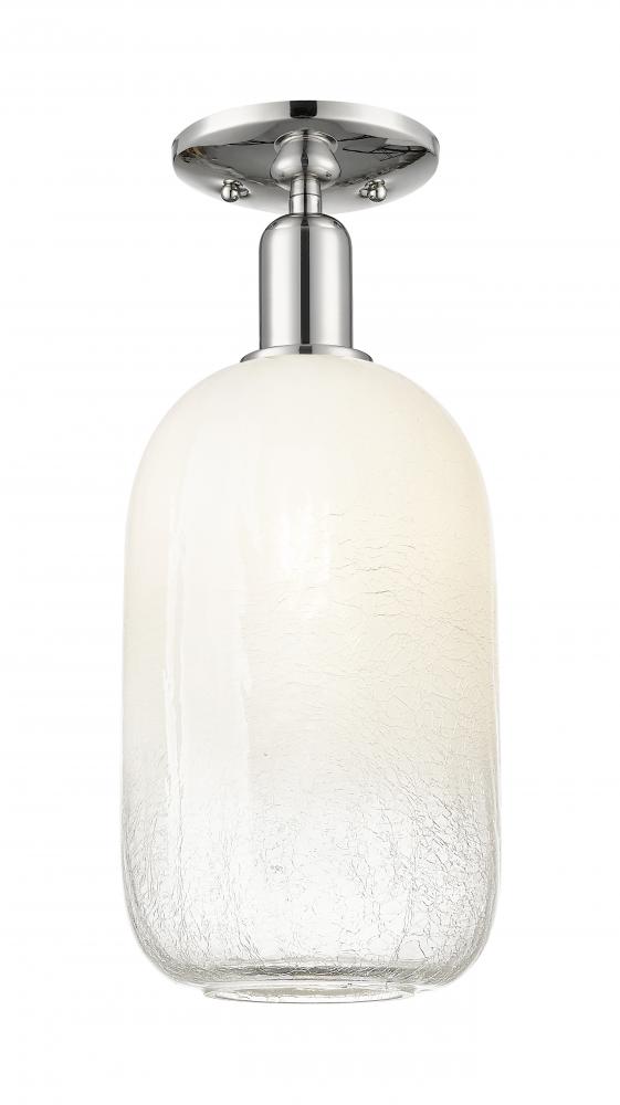 Brookhaven Cloche - 1 Light - 6 inch - Polished Nickel - Semi-Flush Mount