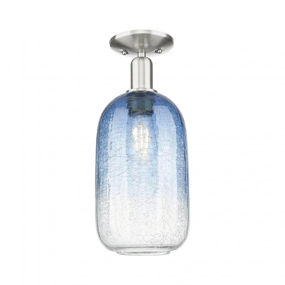 Brookhaven Cloche - 1 Light - 6 inch - Brushed Satin Nickel - Semi-Flush Mount