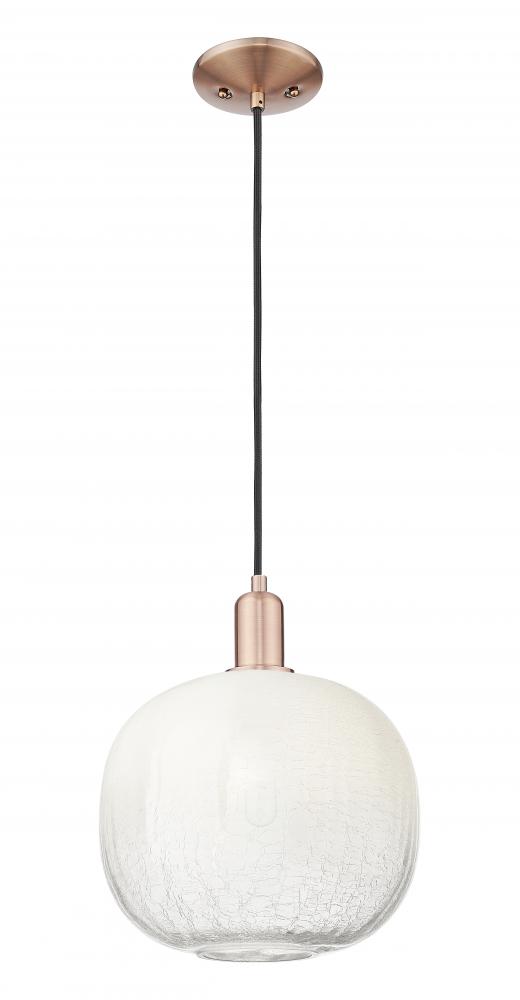 Brookhaven Sphere - 1 Light - 6 inch - Antique Copper - Cord hung - Mini Pendant