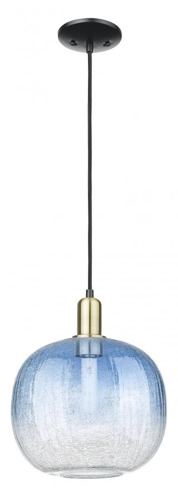 Brookhaven Sphere - 1 Light - 6 inch - Black Antique Brass - Cord hung - Mini Pendant