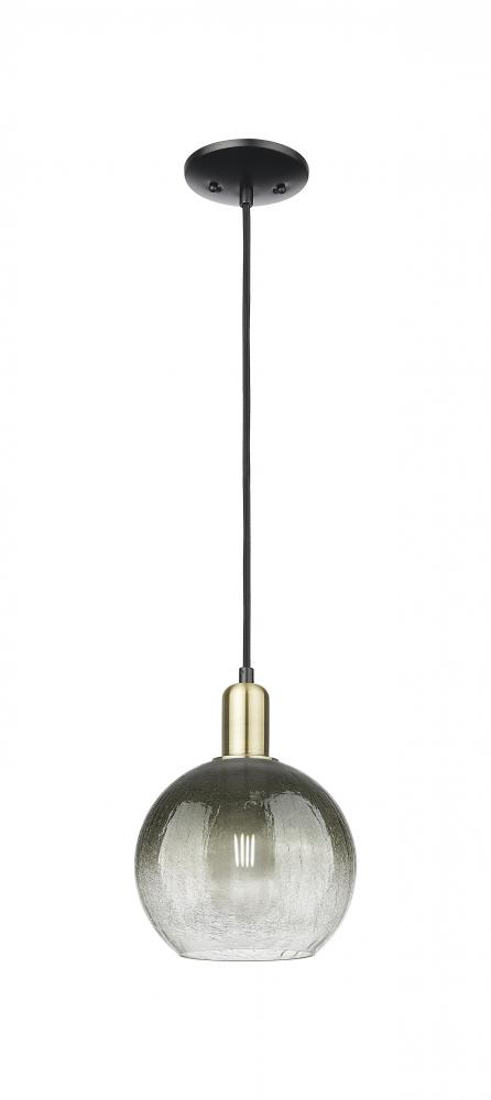 Brookhaven Globe - 1 Light - 6 inch - Black Antique Brass - Cord hung - Mini Pendant
