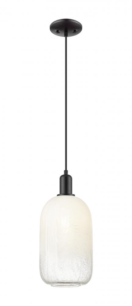 Brookhaven Cloche - 1 Light - 6 inch - Matte Black - Cord hung - Mini Pendant