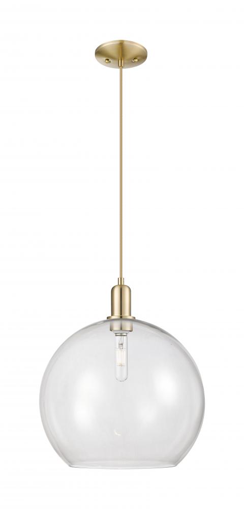 Athens - 1 Light - 14 inch - Champagne Bronze - Cord hung - Mini Pendant