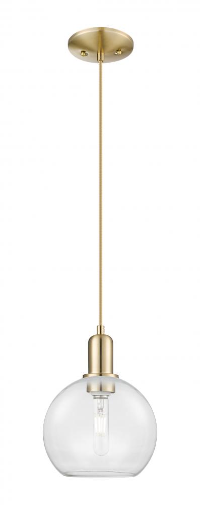 Athens - 1 Light - 8 inch - Champagne Bronze - Cord hung - Mini Pendant