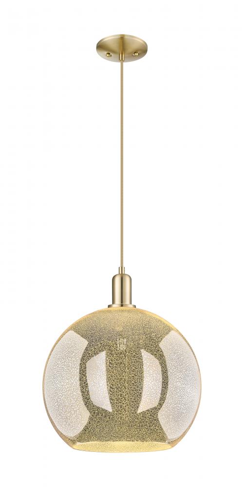 Athens - 1 Light - 14 inch - Champagne Bronze - Cord hung - Mini Pendant