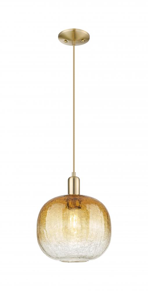 Brookhaven Sphere - 1 Light - 6 inch - Champagne Bronze - Cord hung - Mini Pendant