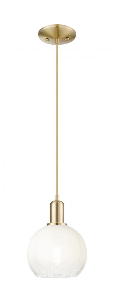 Brookhaven Globe - 1 Light - 6 inch - Champagne Bronze - Cord hung - Mini Pendant