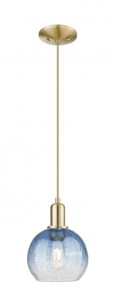 Brookhaven Globe - 1 Light - 6 inch - Champagne Bronze - Cord hung - Mini Pendant