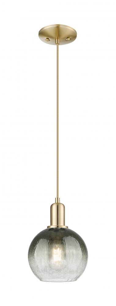 Brookhaven Globe - 1 Light - 6 inch - Champagne Bronze - Cord hung - Mini Pendant